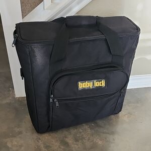 Baby Lock Ellageo Embroidery Sewing  Zippered Travel Storage Case 19x18x6